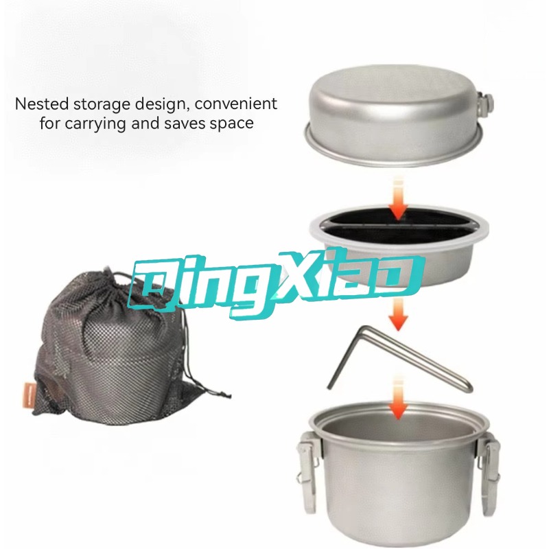 Pentola da campeggio multifunz - Camping Cooking Portable recensione e prezzo