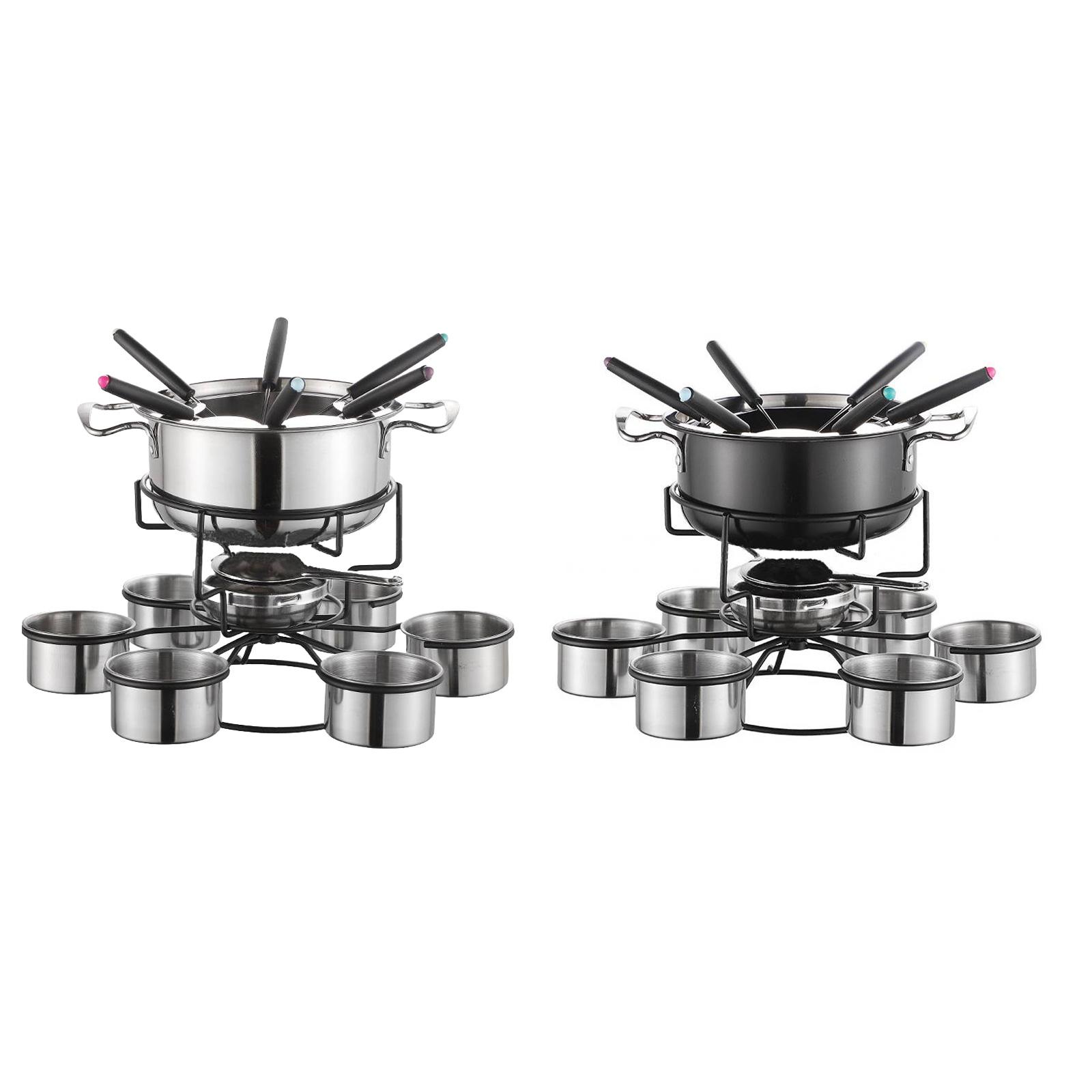 Set Pentola Fonduta Multifunzi - Camping Cooking Set Stainless Steel recensione e prezzo