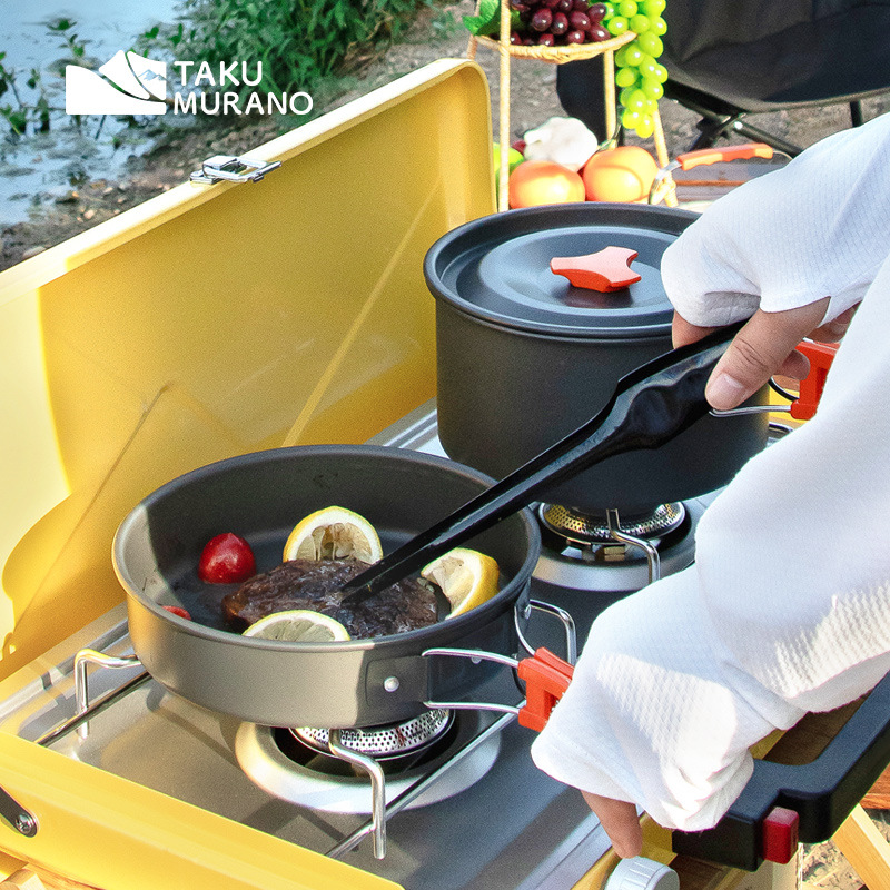 Set di pentole da campeggio, s - Camping Cooking Roll recensione e prezzo