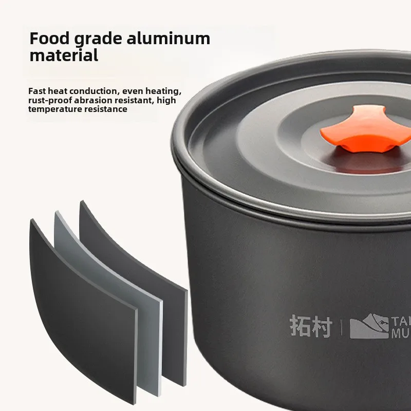 Set di pentole da campeggio, s - Camping Cooking Roll recensione e prezzo