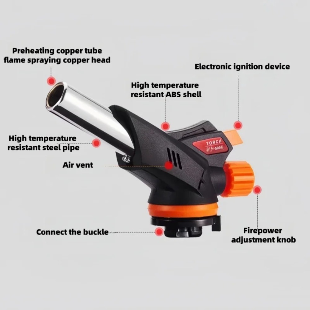 Torcia a gas butano per cucina - Camping Cooking Torch recensione e prezzo