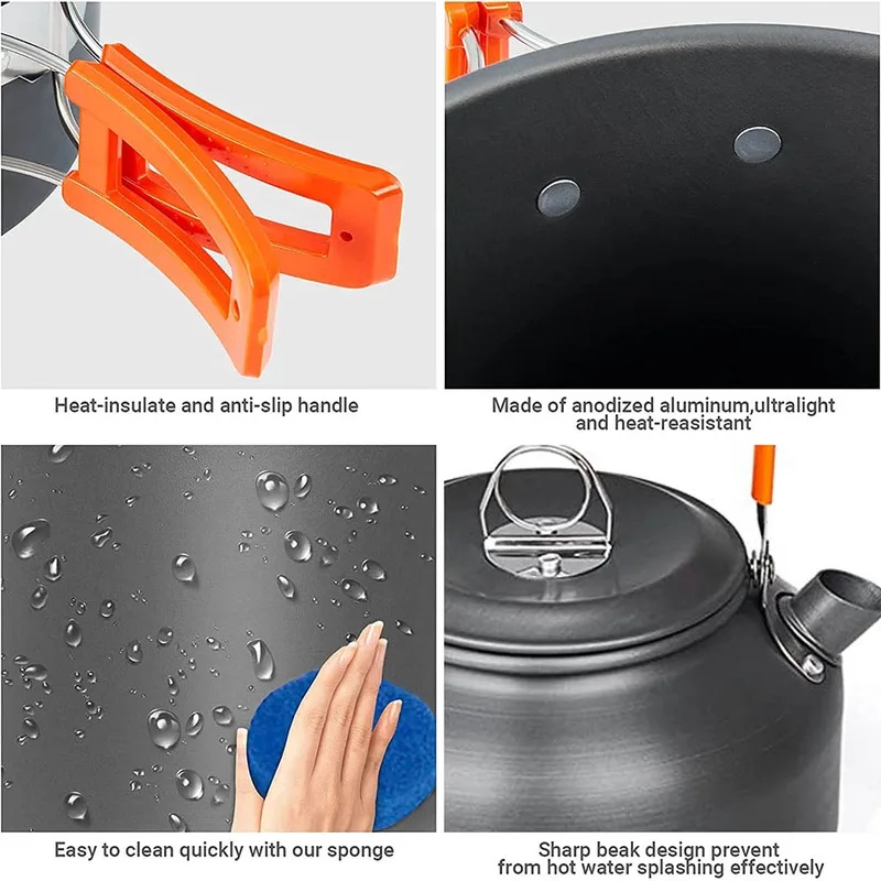 1 pezzo/1 set Kit di utensili  - Camping Cooking Equipment Bag recensione e prezzo