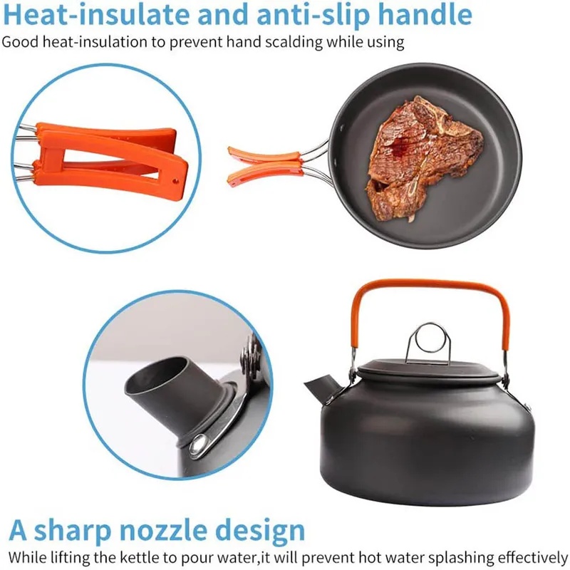 1 pezzo/1 set Kit di utensili  - Camping Cooking Equipment Bag recensione e prezzo