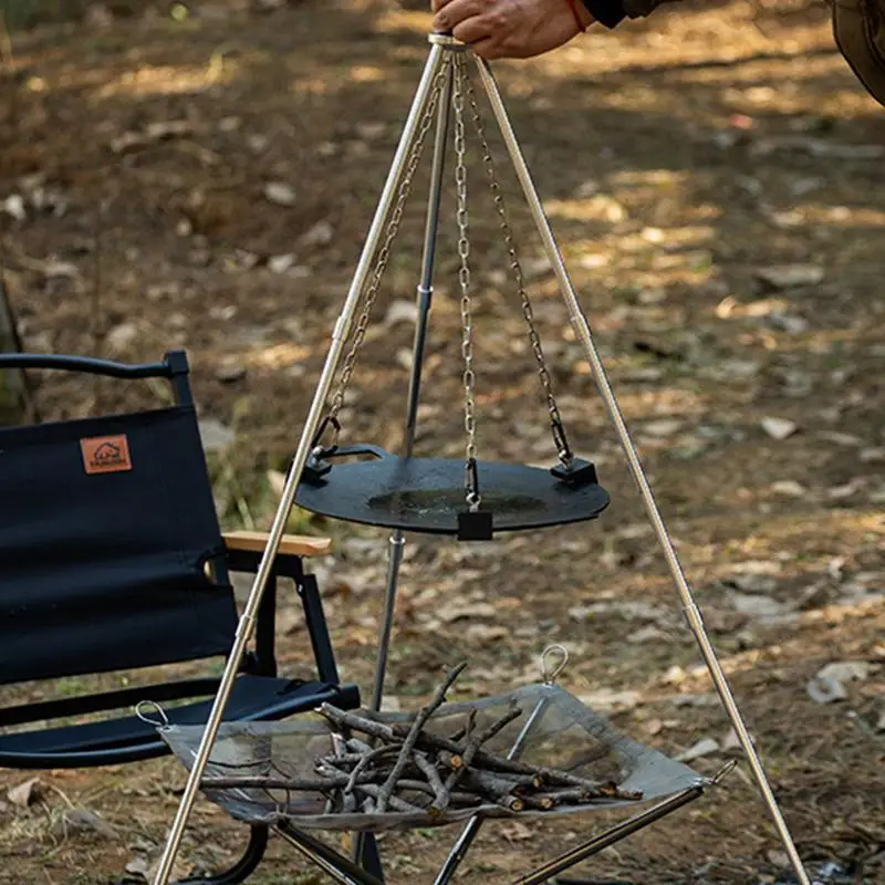 Treppiede in Alluminio per Fal - Camping Cooking Pot Tripod recensione e prezzo