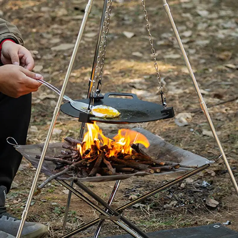 Treppiede in Alluminio per Fal - Camping Cooking Pot Tripod recensione e prezzo