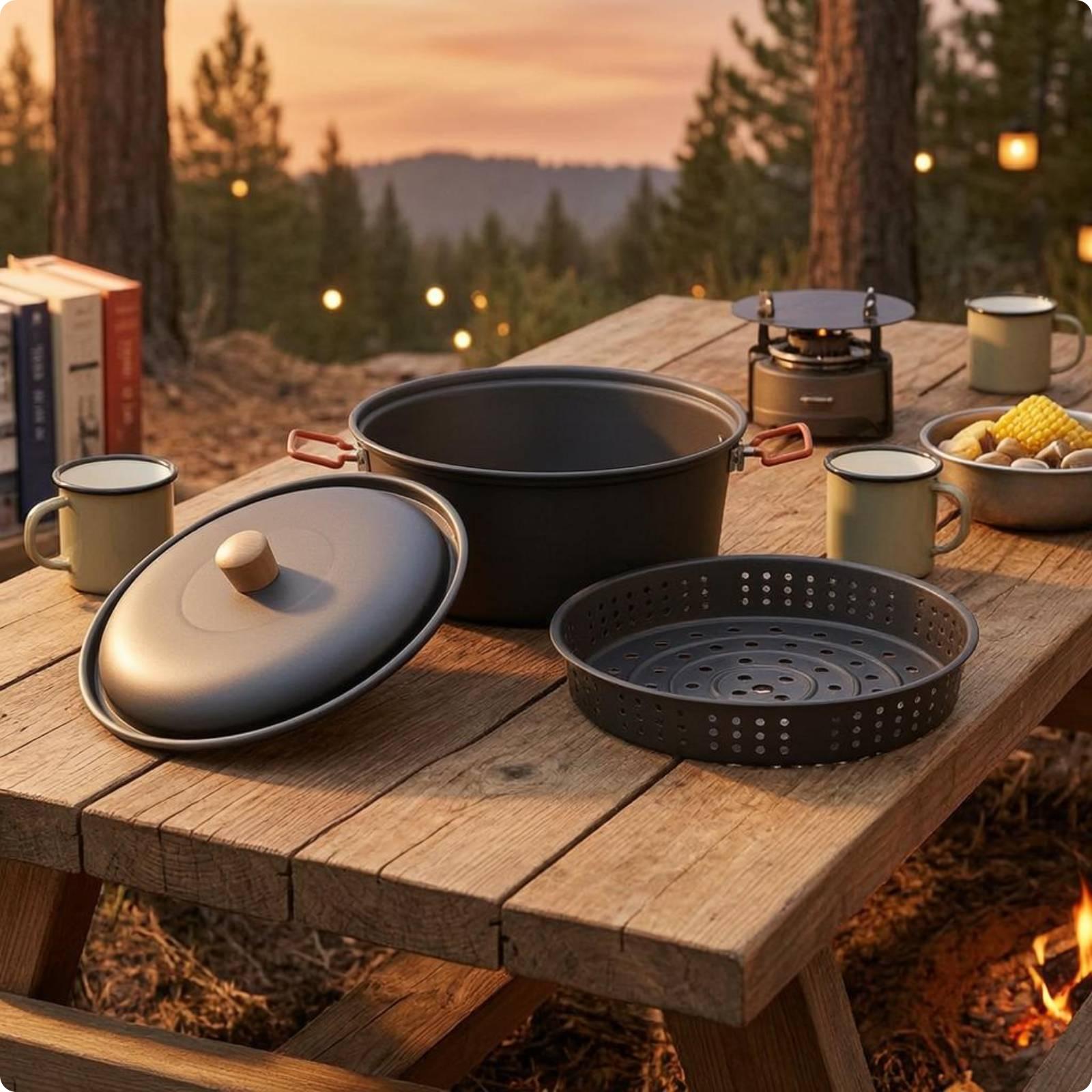 Pentola da Cucina per Esterni  - Camping Cooking Vessel recensione e prezzo