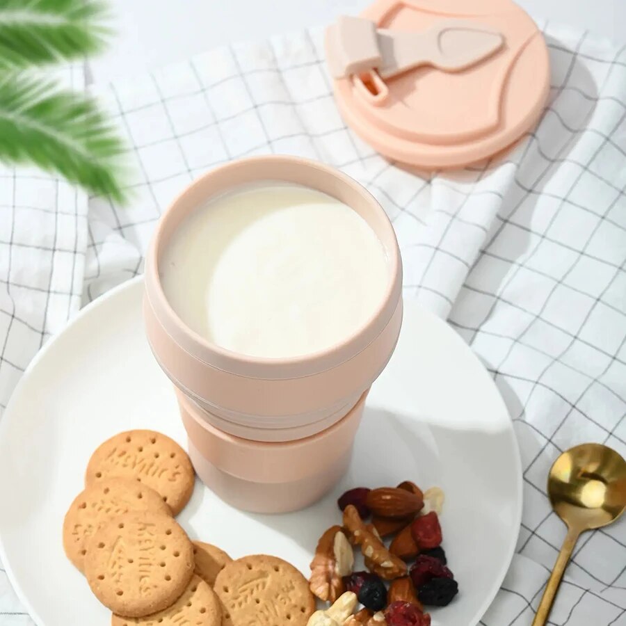 Tazza pieghevole in silicone a - Camping Cooking Food recensione e prezzo