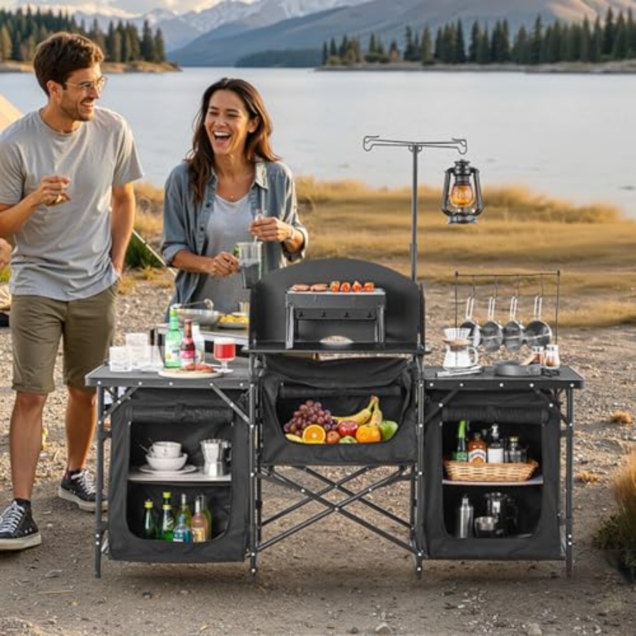 Tavolo da Cucina da Campeggio, - Camping Cooking Table recensione e prezzo