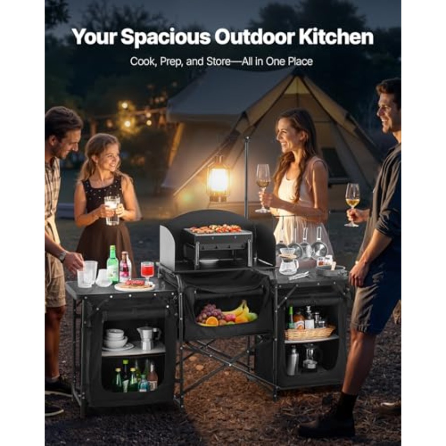 Tavolo da Cucina da Campeggio, - Camping Cooking Table recensione e prezzo
