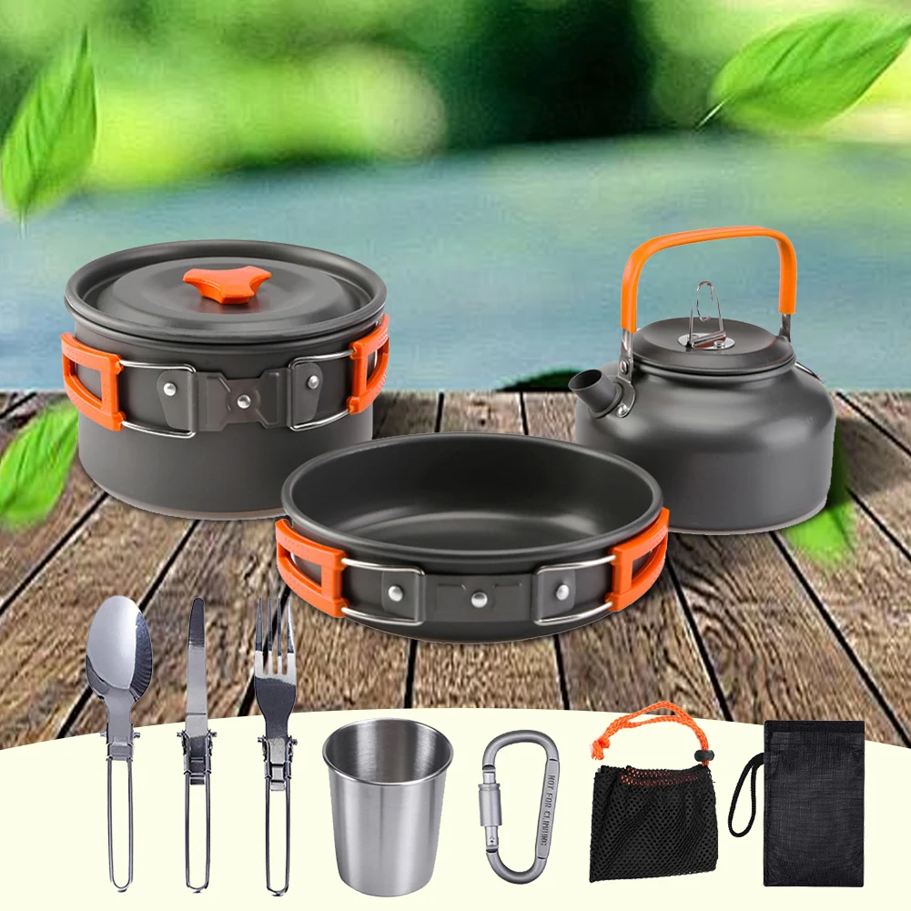Kit da Cucina da Campeggio: Bo - Camping Cooking Set Stainless Steel recensione e prezzo