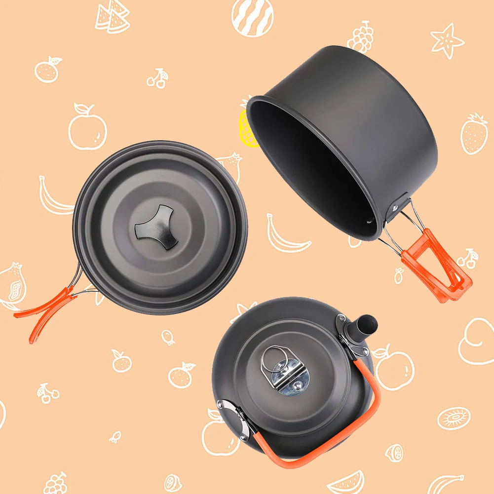 Kit da Cucina da Campeggio: Bo - Camping Cooking Set Stainless Steel recensione e prezzo