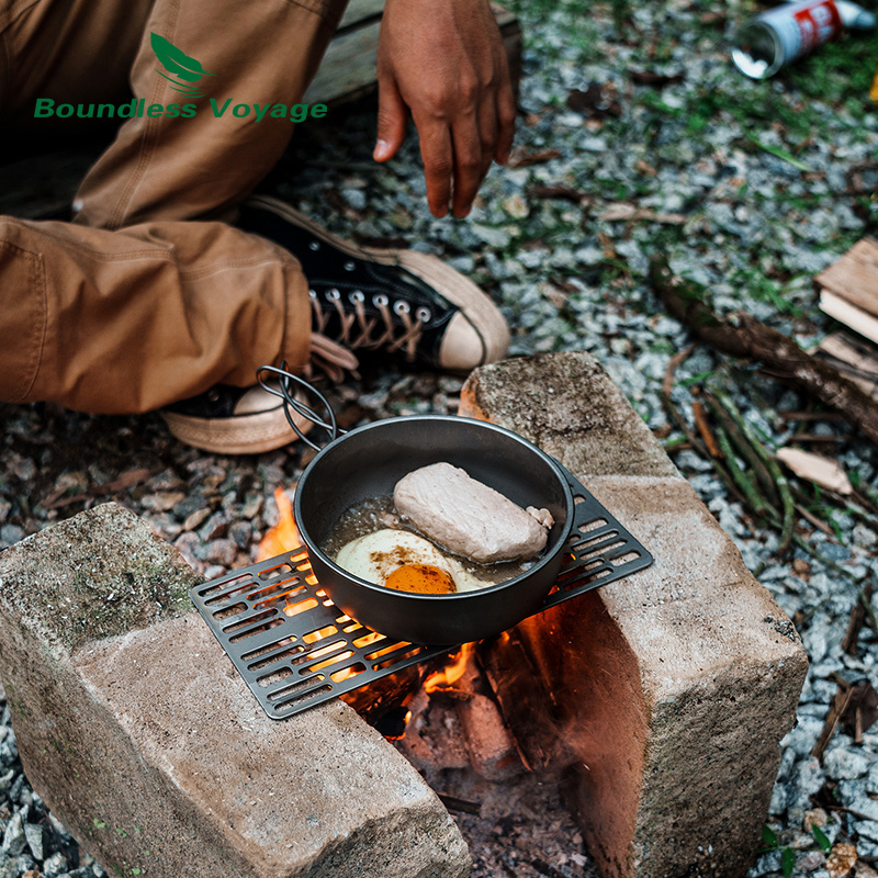 Boundeless Voyage Outdoor Camp - Camping Cooking Set Stainless Steel recensione e prezzo