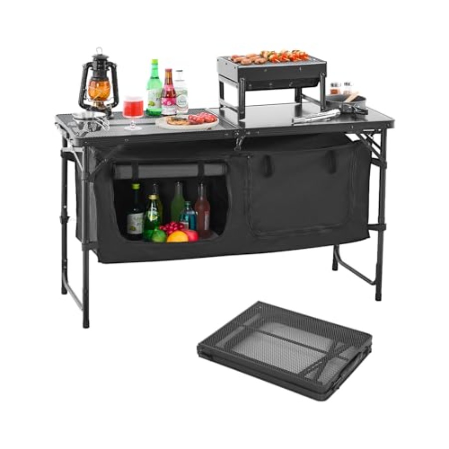 Tavolo da Cucina da Campeggio, - Camping Cooking Table recensione e prezzo