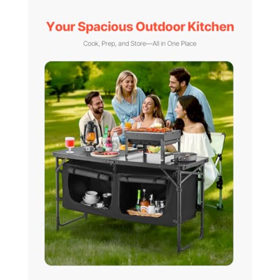 Tavolo da Cucina da Campeggio, - Camping Cooking Table recensione e prezzo