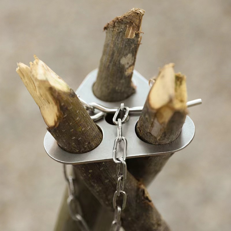 Treppiede da campeggio in ferr - Camping Cooking Pot Tripod recensione e prezzo