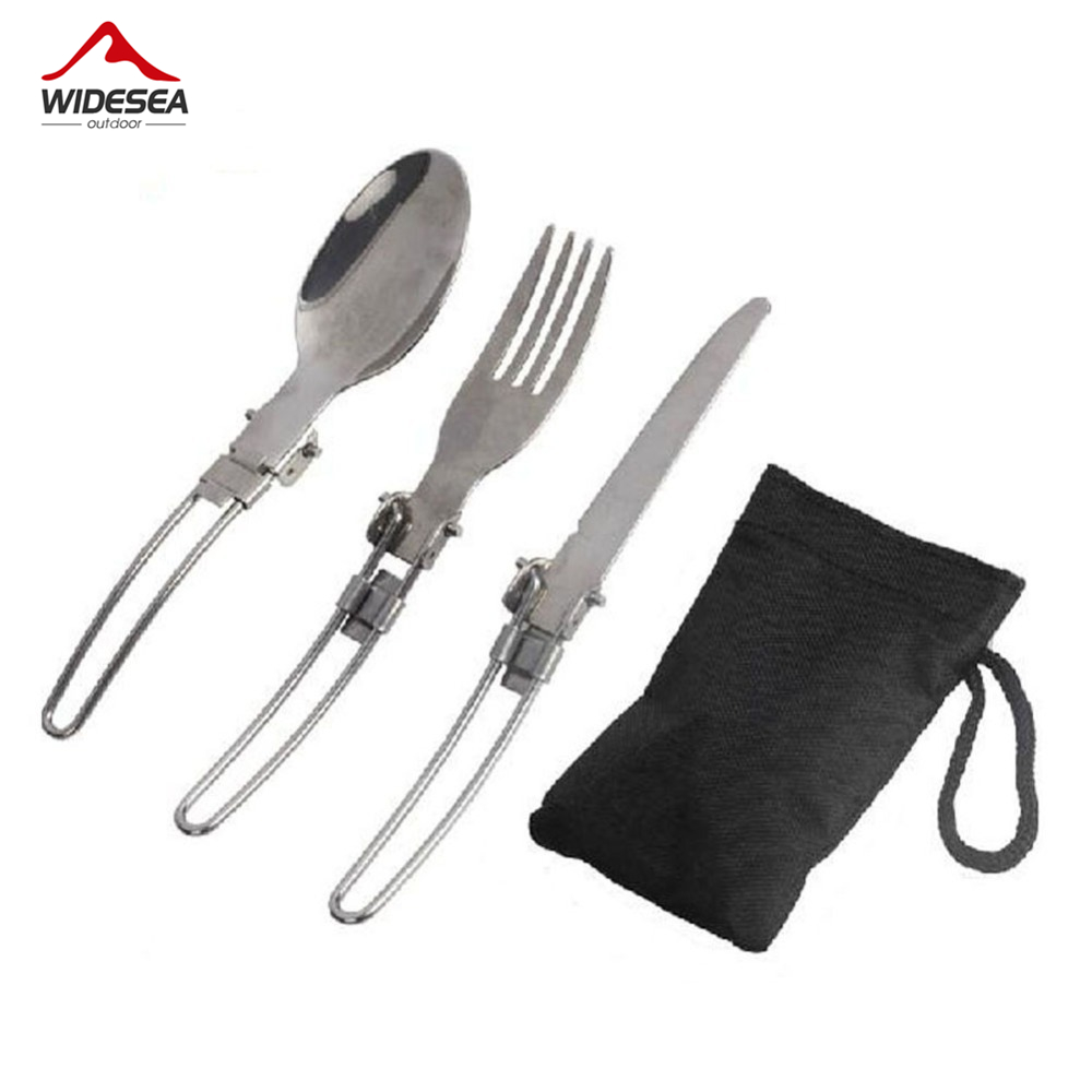 3 pezzi 1 set portatile campeg - Camping Cooking Set Stainless Steel recensione e prezzo