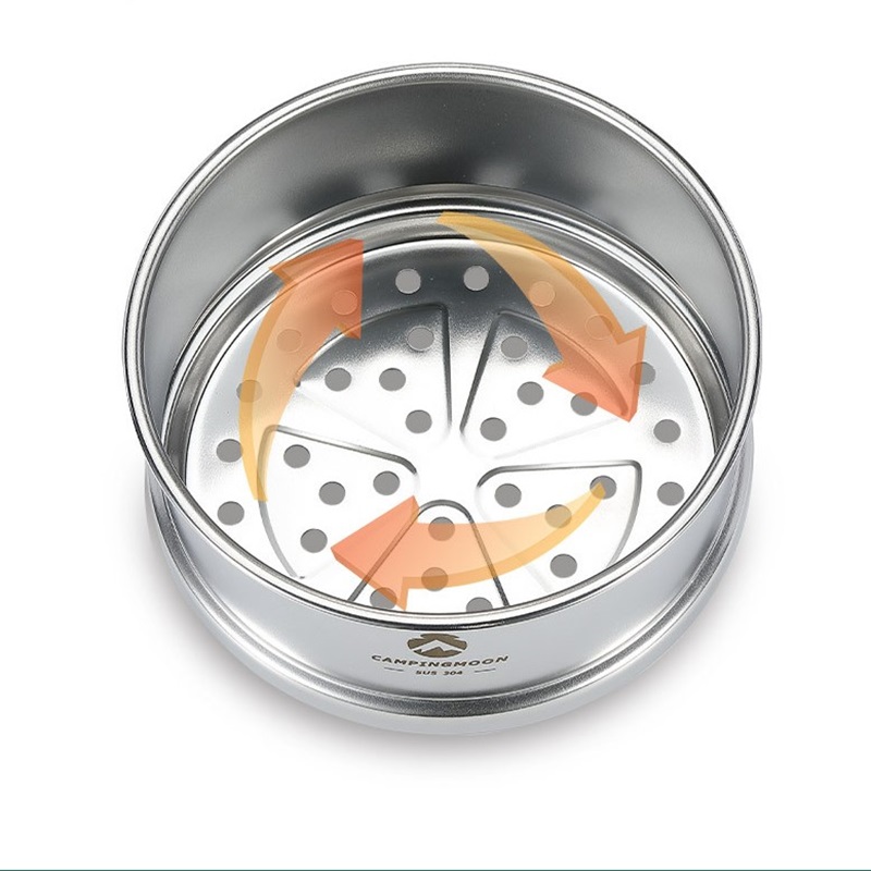 CAMPINGMOON Portatle Outdoor C - Camping Cooking Set Stainless Steel recensione e prezzo